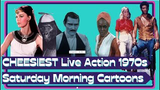 Cheesiest 70s Saturday Morning LIVE ACTION 'Cartoons' | 7 Live Action NONSid & Marty Kroft Series