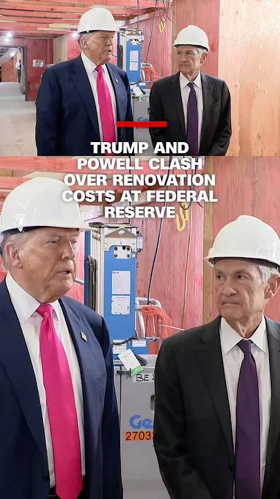 Trump and Powell clash over renovation costs at Federal Reserve