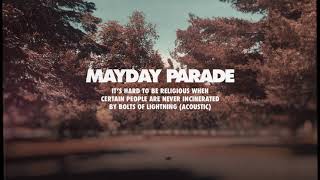 Mayday Parade - It’s Hard To Be Religious... (Acoustic) chords