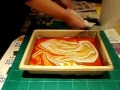 Марморирование бумаги - Paper marbling