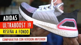 ADIDAS ULTRABOOST 19 - así son, comparadas con la versión anterior