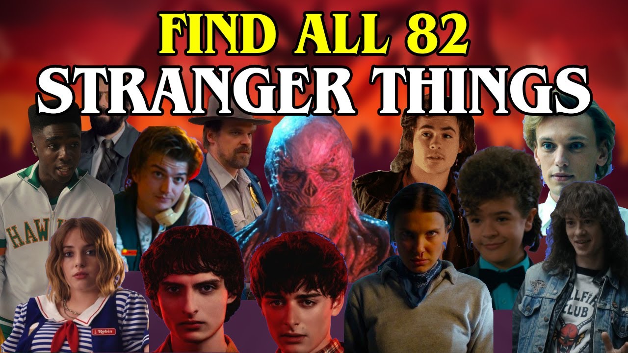 How To Find ALL NEW 85 STRANGER THINGS In Roblox Find The Stranger 