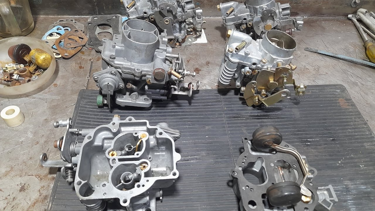 Limpieza del carburador ami8 doble boca y puesto a prueba