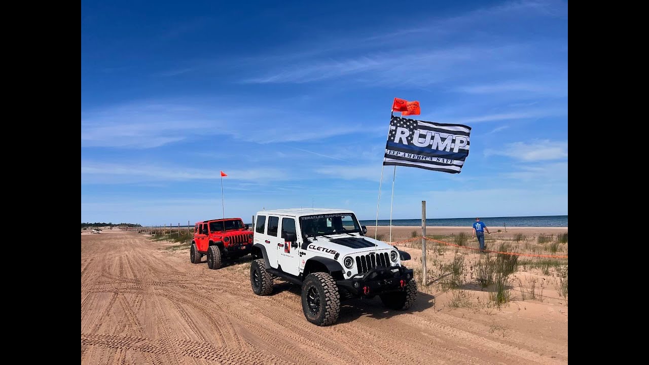Silver Lake Sand Dunes Jeep Invasion & Jeep Church 2024