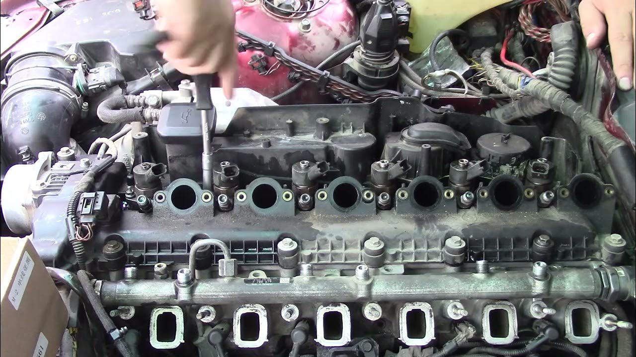 Бмв х5 е53 как снять форсунки