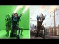 Captain Marvel Without VFX; See Behind all the CGI