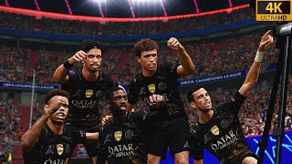 4K | PES 2021 UltraRealism Mod |  FC Bayern München x Paris Saint Germain - Champions League 25/2026