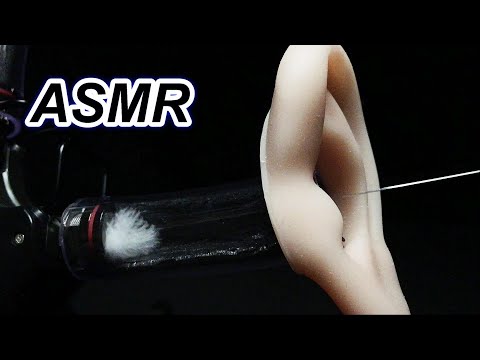 【ASMR】極上のリラクゼーション！中国式梵天耳かき音　중국식 범천 귀이개 소리　　Chinese style Brahma earpick　no talking