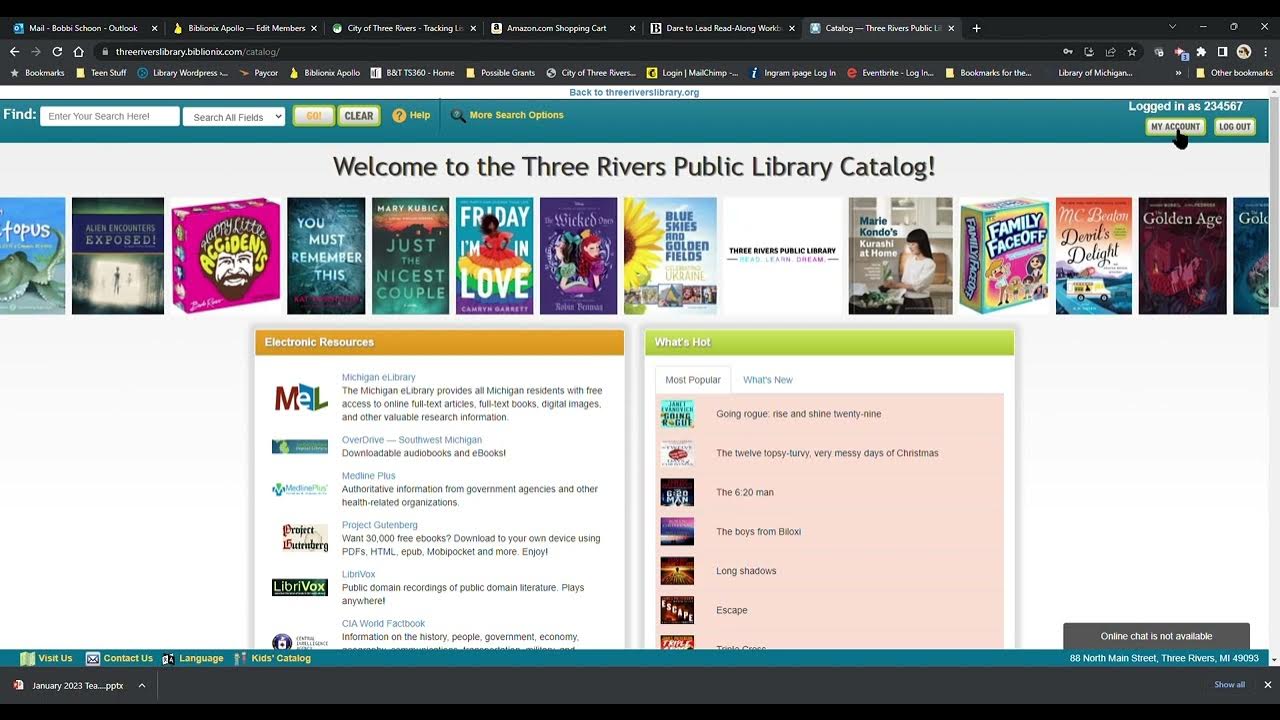 How to renew your library card online YouTube