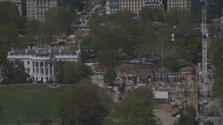 White House pushes for ballroom construction