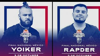 YOIKER VS RAPDER || FINAL NACIONAL MÉXICO 2020