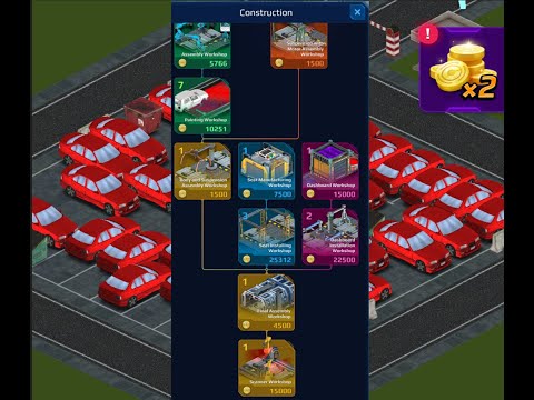 Unlock All Buildings In Car Factory Simulator