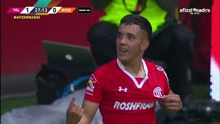 Gol de Leonardo Fernández | Toluca 1-0 Rayados |  Liga BBVA MX - Apertura 2022 - Jornada 9