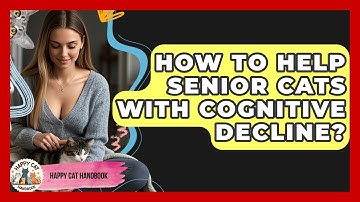 How To Help Senior Cats With Cognitive Decline? - Happy Cat Handbook