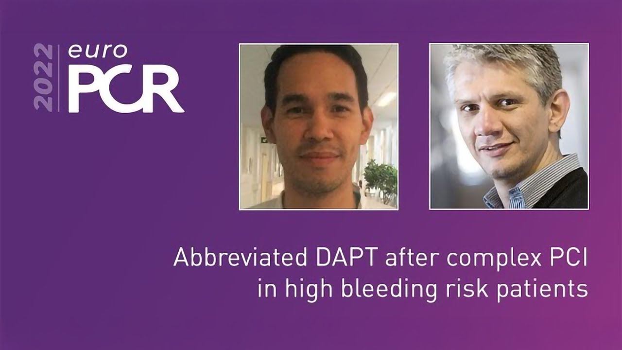 Abbreviated DAPT after complex PCI in high bleeding risk patients - 