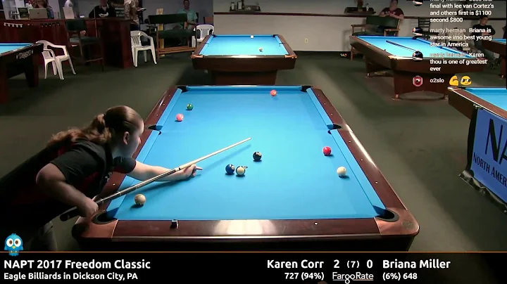 Karen Corr vs Briana Miller (Finals) (with LoreeJo...