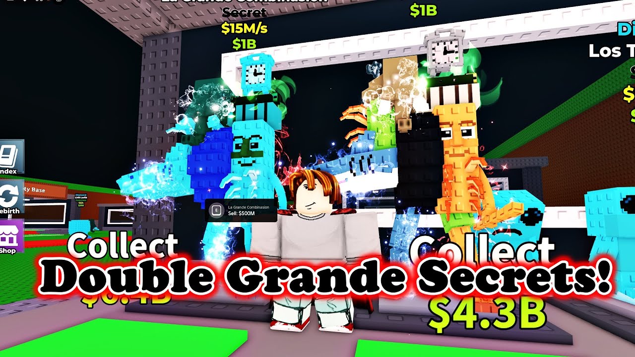 I got another Grande Secret! Roblox Steal a Brainrot - YouTube