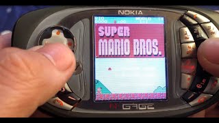 N-Gage Suppe Mario Bros game screenshot 4