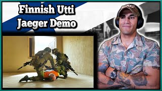 Marine reacts to Finnish Utti Jaeger Demonstration