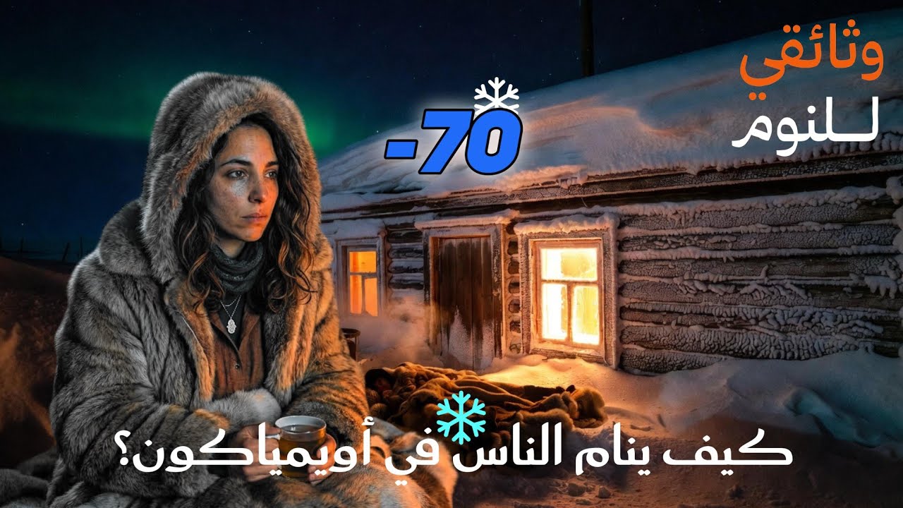 أبرد قرية على وجه الأرض ❄️ كيف ينام الناس في -70 درجة في أويمياكون؟