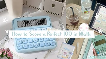 How to Score Full Marks in Maths|🎀Smart Study Tips! #study #hacks #productivity