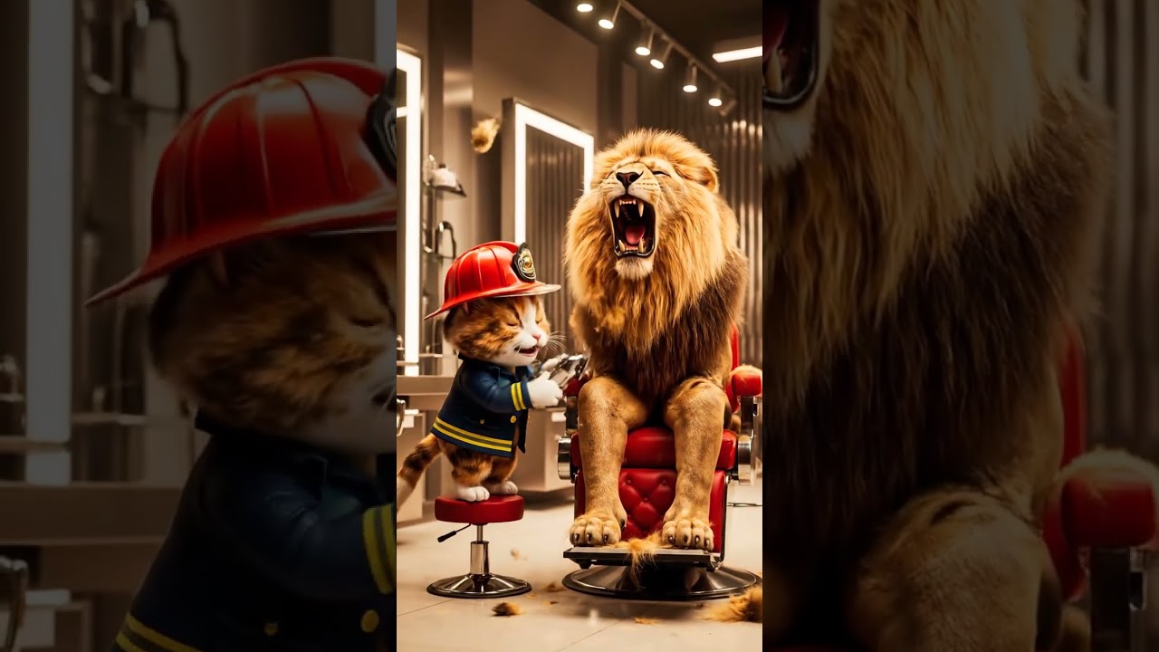 This Cat’s Barber Skills Will Shock You! ���� 