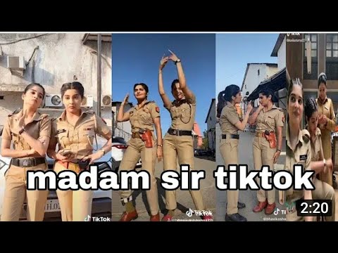 Madam sir tik tok |madem sir show tik tok video| Krishna  singh madem sir tik tok  video #musically