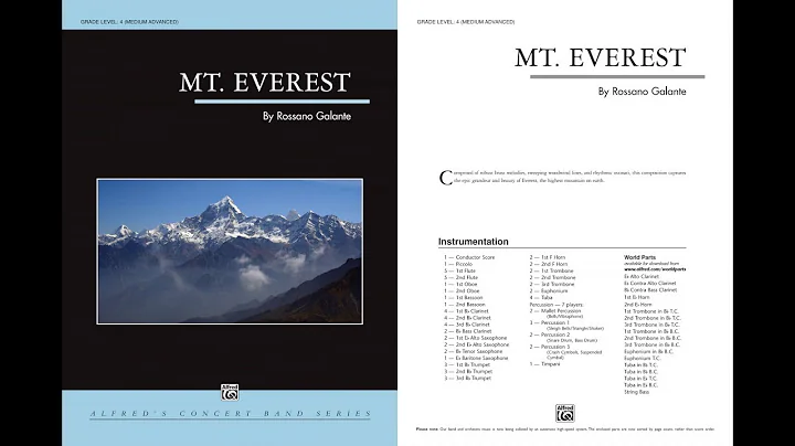 Mt. Everest, by Rossano Galante  Score & Sound