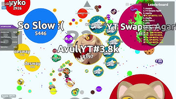 AGAR.IO SERVER TAKEOVER WITH BOTS #202 || OP-BOTS.COM