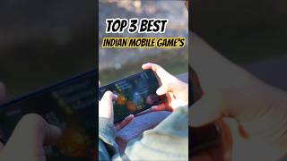 Top 3 Best Indian Mobile Game's 😯 #gaming #gamimgshorts #shorts