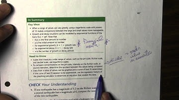 8.7 Solving Problems with Exponential and Logarithmic Functions 2 of 2