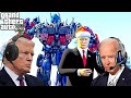 US Presidents Meet Optimus Prime In GTA 5 US Presidents Meet Optimus Prime In GTA 5