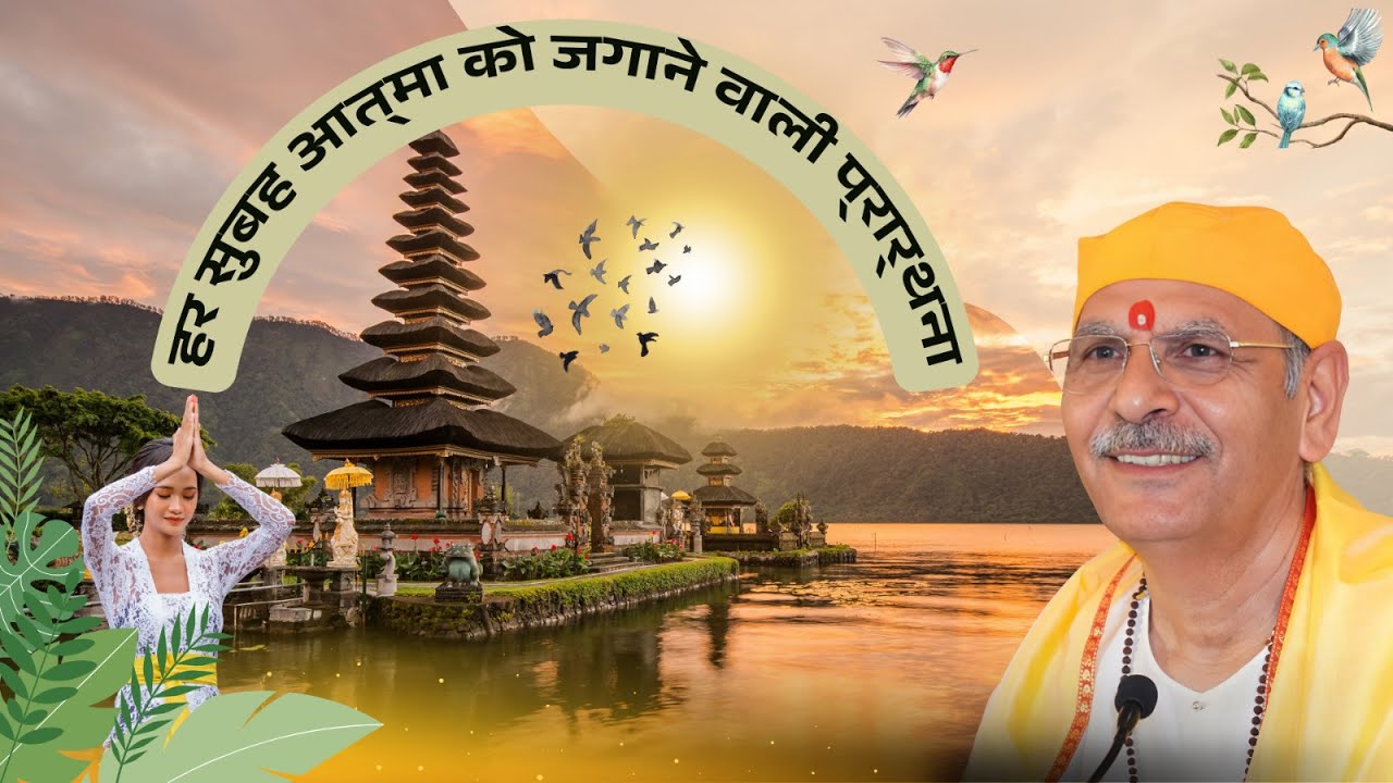 हर सुबह आत्मा को जगाने वाली प्रार्थना - सुबह की प्रार्थना जो आत्मा को ऊर्जा दे -SuDhanshuji Maharaj