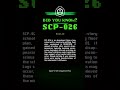 SCP-026 ACTUALLY?? #shorts #scp #scpfoundation #euclid #creepy