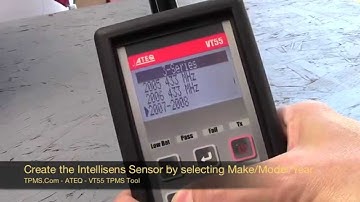 TPMS.com - How to Program HUF Intellisens Ateq VT55