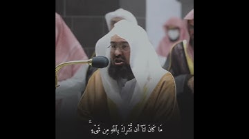 قبس من تلاوة فضيلة الشيخ د.⁧‎عبدالرحمن السديس بـ المسجد الحرام ⁧من ليلة 16 رمضان 1443هـ.