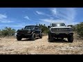 Badlands and Base Bronco Offroading with TRD Offroad 4Runner