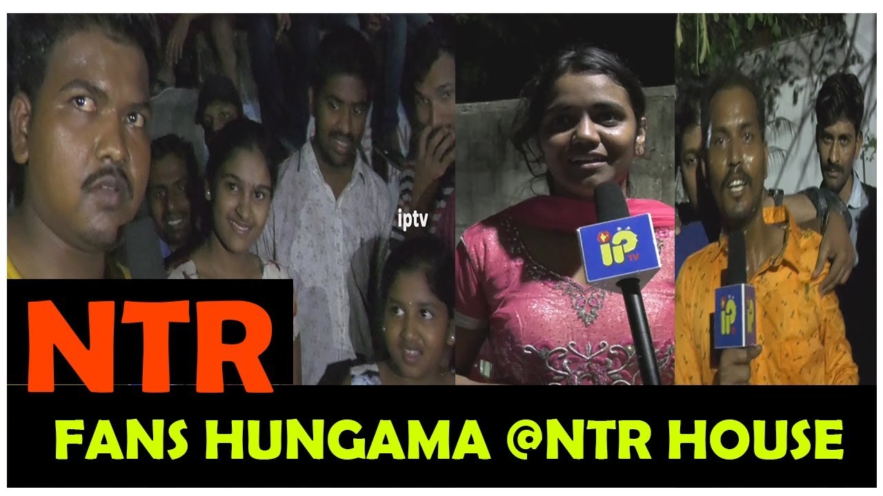 Jr NTR Lady Fans Hungama @ NTR house | NTR Birthday Celebrations 2019 |