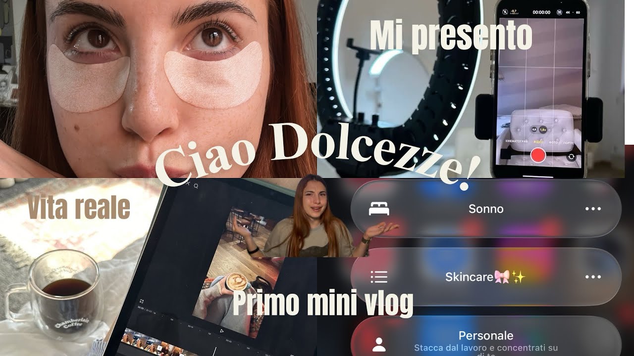 Mi presento ✨ La mia vita tra studio, lavoro e cura di me | Primo #Vlog 