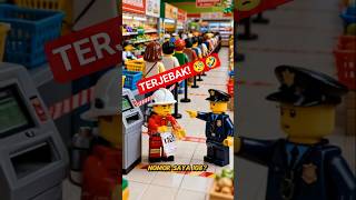 “Pemadam LEGO TERJEBAK DI PASAR… KARENA DISURUH ANTRI” #LegoComedy #CeritaRelatable #ShortsLucu