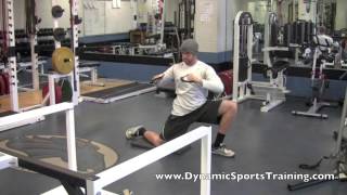 Half Kneeling Palloff to Lateral Scarecrow with DST (Dynamic Sports Training)
