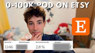 My First 3 Months Selling POD on Etsy (Beginner Guide 0 to 100k)