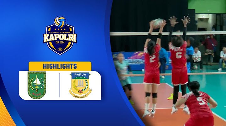 Highlight Kapolri Cup 2024 Riau vs Papua 3-2 | Moji