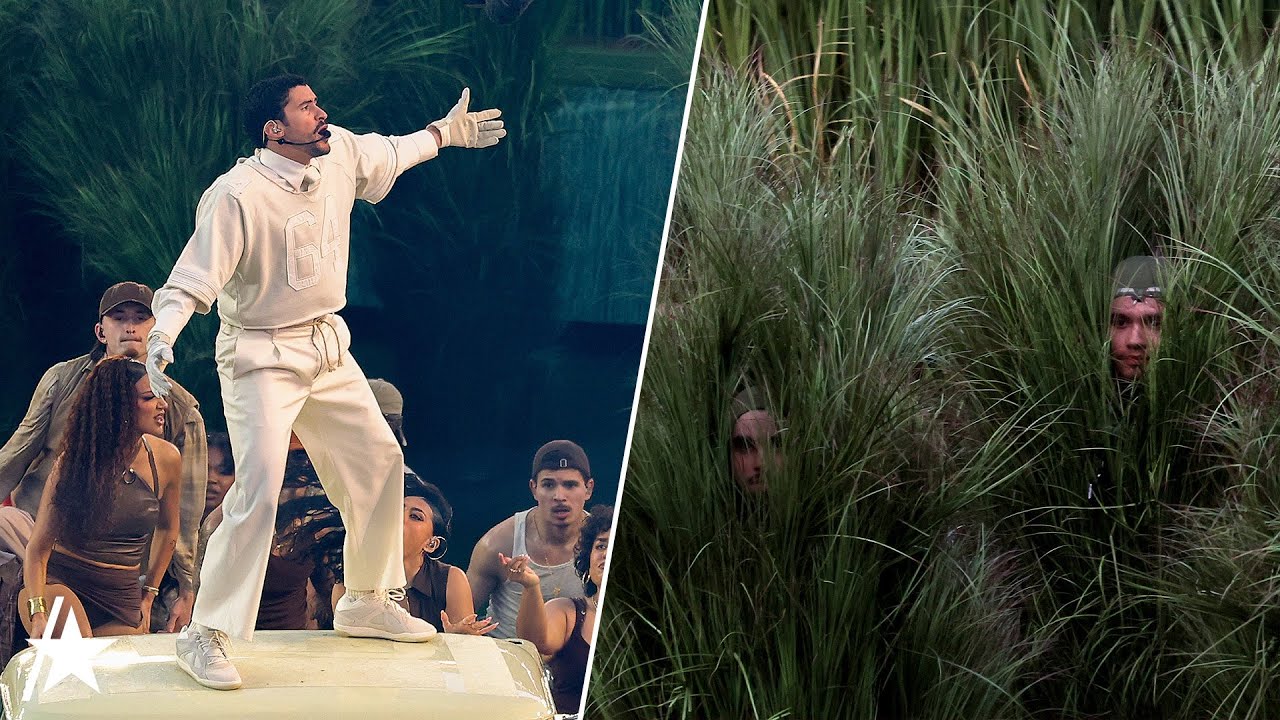 Man Dressed As Viral Moving Bush In Bad Bunny’s Super Bowl Halftime Show TELLS ALL