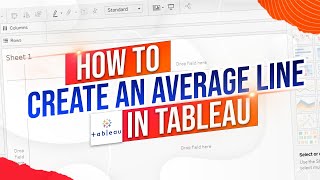 How To Create an Average Line in Tableau (Reference Line)