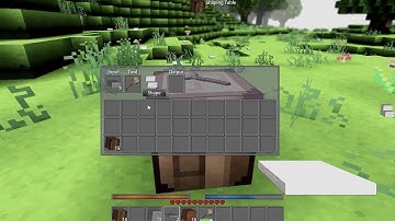 Terasology: Josharias Survival - Shaping Table and Speed Skills