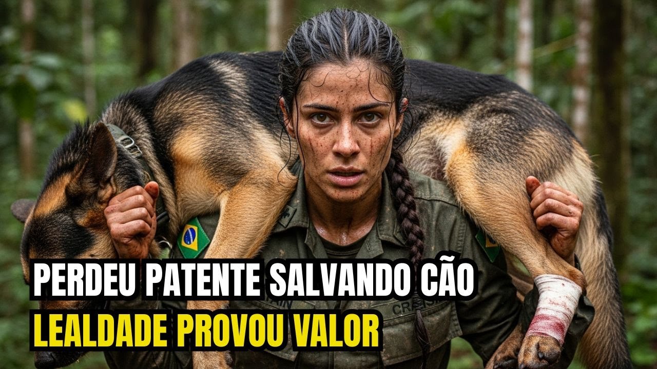 Ela Só Foi Ver O Cão Policial Se Formar… Aí O Comandante Viu A Tatuagem E Congelou