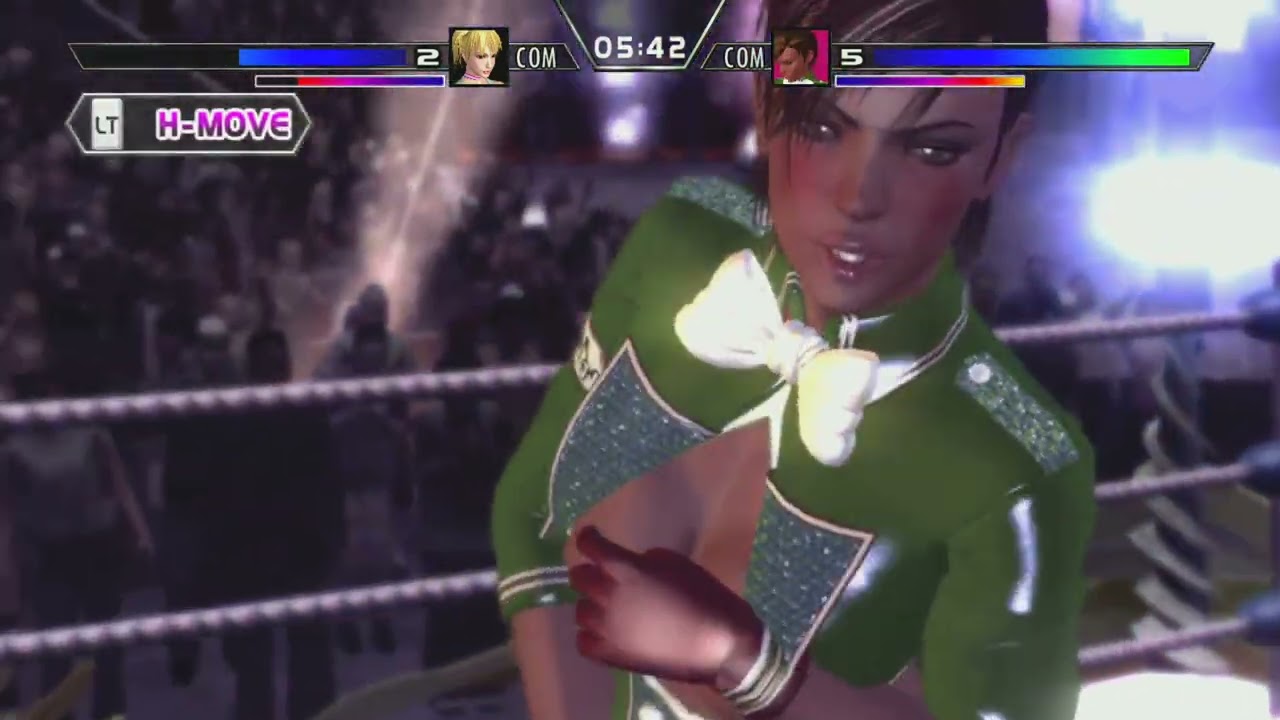 Rumble Roses XX Becky Vs Dr Anesthesia PHM Match