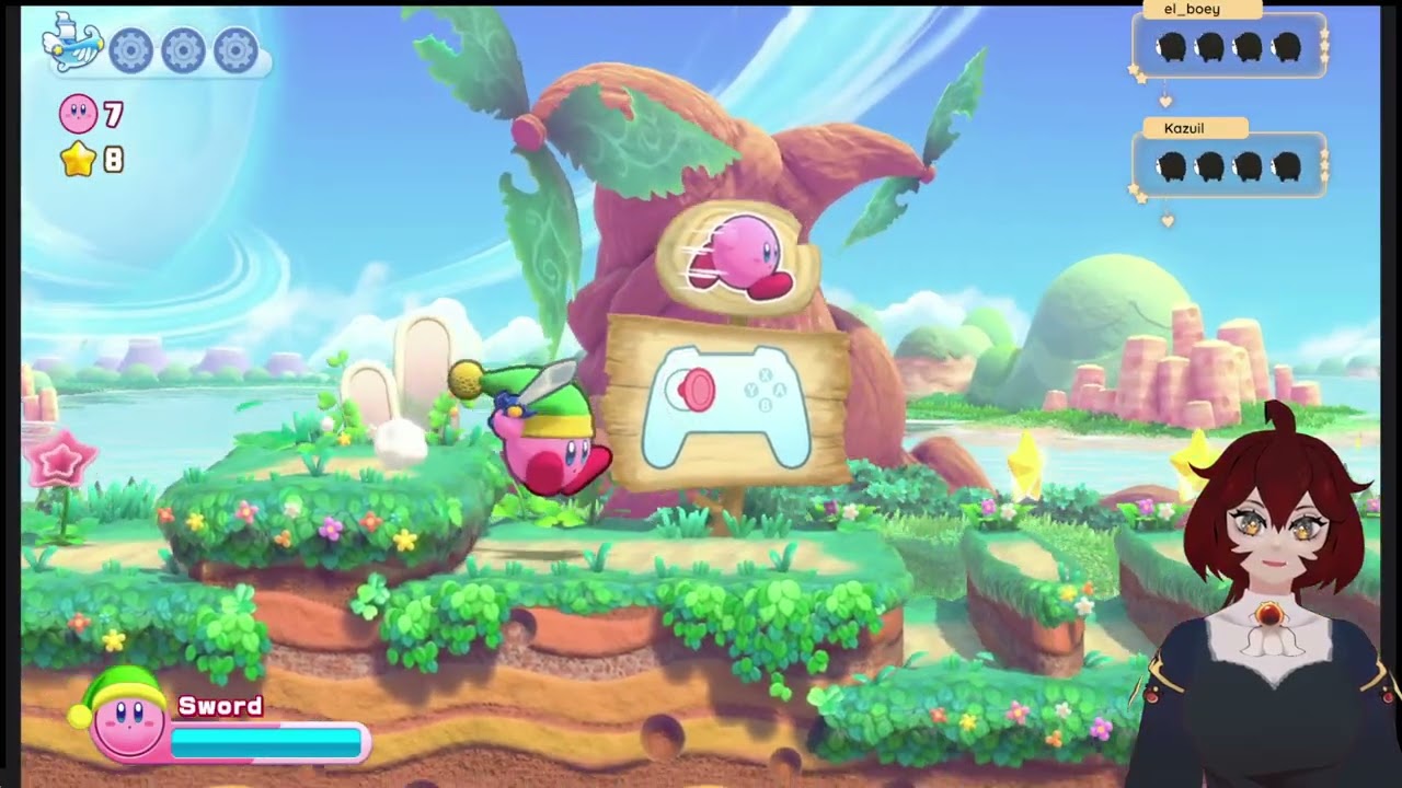 | 100% base game run! Kirby Return to dreamland! | !commands !gpc !new |