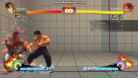 Evil Ryu meterless Unblockable against Feilong
